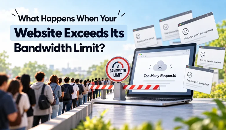 What Happens When Your Website Exceeds Its Bandwidth Limit?